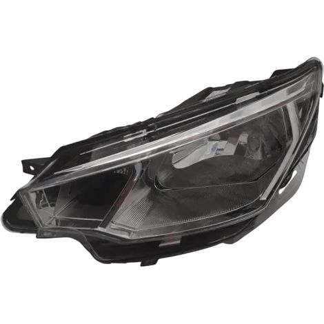 PHARE AVANT GAUCHE FOND NOIR - AIXAM CITY COUPE CROSSLINE CROSSOVER GAMME EMOTION (1/2)