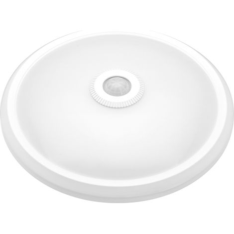 APLIQUE LED REDONDO SENSOR IP20 MATEL EMERGENCIA 16W NEUTRA (1/3)