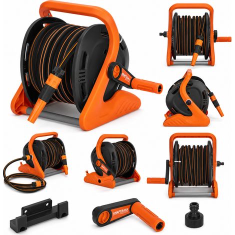 Supporto per tubo da giardino 20 m + 2 m Kraft&Dele (1/5)