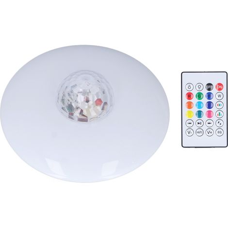 Projecteur LED avec Bluetooth, effet de vague dynamique, culot E27, RGB, télécommande, 24 W, 85-265 V (1/5)