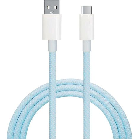 Câble USB vers USB Type C en nylon tressé de 1,5 m (1/5)