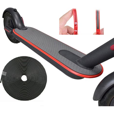 Cinta protectora para la plataforma del patinete Xiaomi, color negro.