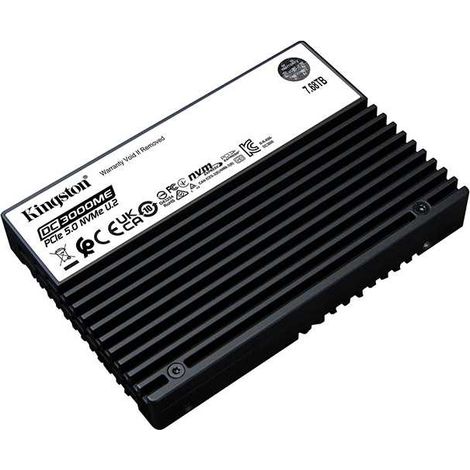 Kingston Technology 7,68TB DC3000ME U.2 PCIe 5.0 NVMe TCG Opal SSD para empresas