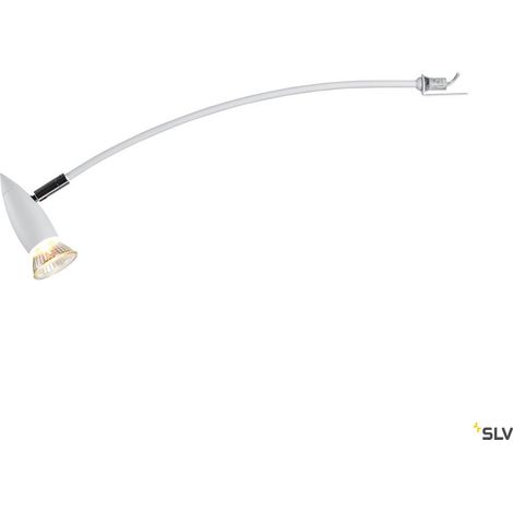 Spot sur tige intérieur DISPLAY ADL 50 blanc GU10/QPAR51 50W max - SLV - 1002860 (1/5)