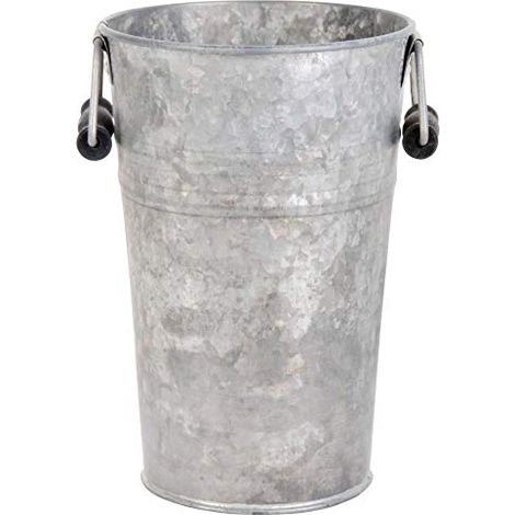 Vaso rustico in zinco da 21 cm (1/2)