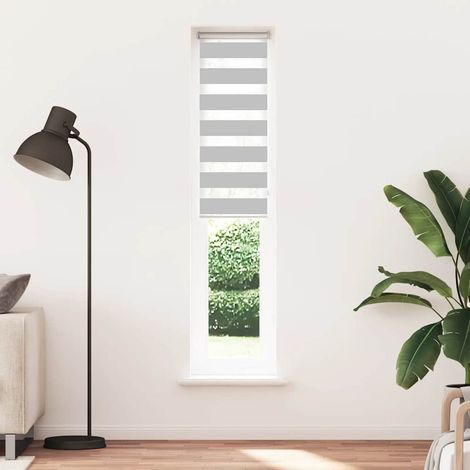 Maison Exclusive - Tenda a Rullo Zebra Larghezza Tessuto 40,9 cm Poliestere