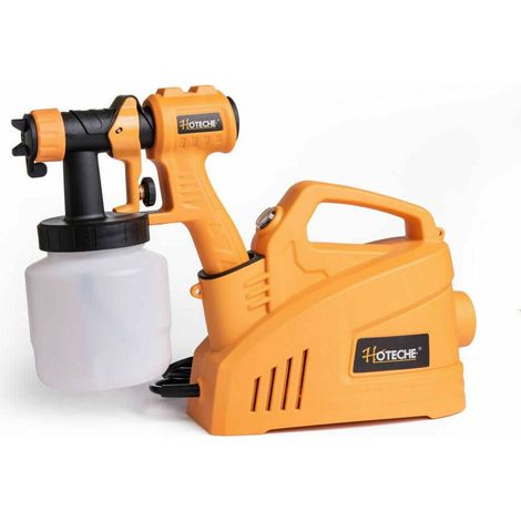 PISTOLA A SPRUZZO SPRAY VERNICE PITTURA 450 W 800 ML PARETI MURO EDILIZIA 963 ox (1/3)
