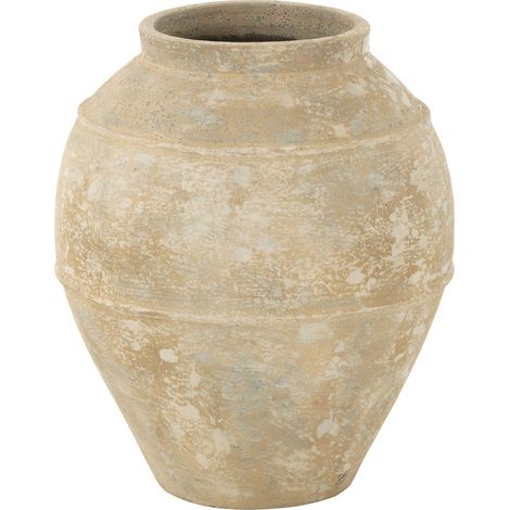 Pot Antique en Ciment "Jerrold" 67cm Beige (1/4)