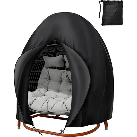 Housse de protection imperméable pour fauteuil suspendu, panier suspendu, balançoire, en tissu Oxford 210D, housse de protection, balançoire à œufs, balançoire suspendue pour meubles de (1/5)