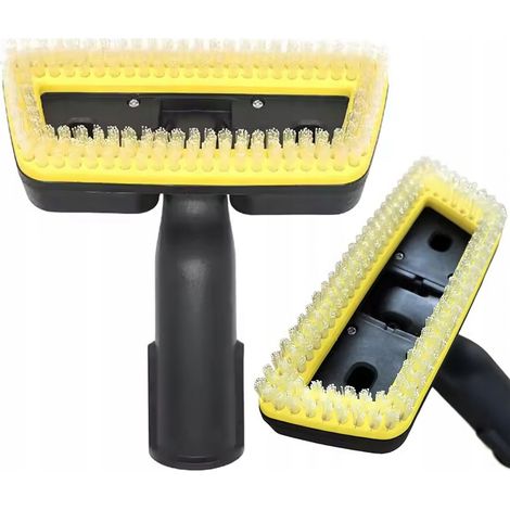 Brosse Main de Rechange Rectangulaire – Compatible avec Nettoyeurs Vapeur Karcher SC1‑SC6  Résistante Haute Température  Joints, Carrelage (1/5)