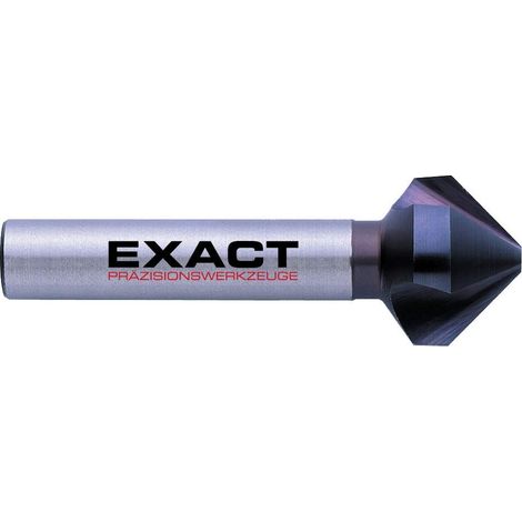 Exact 51143 Svasatore conico 10.4 mm HSS TiAIN Alberino cilindrico 1 pz. (1/2)