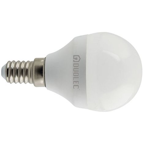 Bombilla Led mini globo 200º DUOLEC E27 luz día 5w - (1/2)