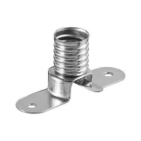 Portalampara E10 Gris
