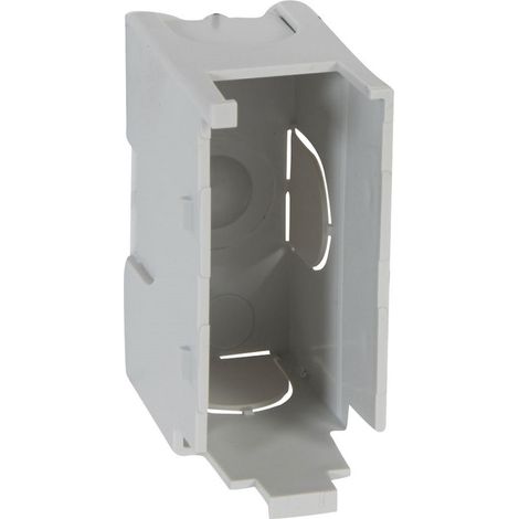 Boîtier pour paroi mince Batibox 1 module pour supports références 080290/080292 et 080294 LEGRAND 080010
