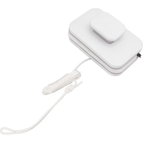 Nettoyeur de vitres magnétique double face avec grande poignée, outil de nettoyage de vitres en plastique sûr, stable et robuste pour les bureaux et les bureaux. (1/5)