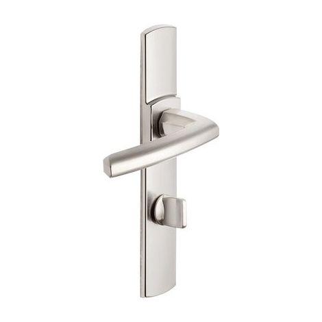 Poignée de porte intérieure - Scult - Vachette - Gris - Condamnation - 195 mm