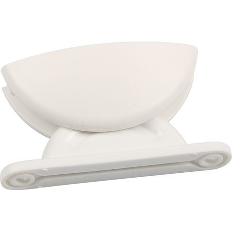 Butée de porte de camping-car noire / Kit de fixation de porte semi-circulaire, limiteur de porte de camping-car, accessoires en nylon - Ensemble blanc (sans vis) (1/4)