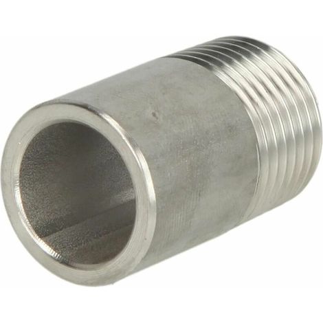 Nipple à souder en inox 3/4'' FM, filetage conique
