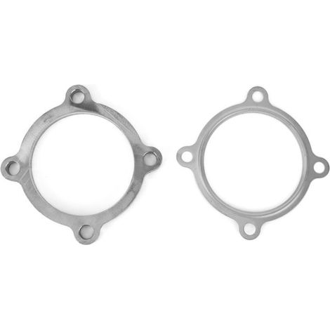 Kit de joint de bride de tuyau d'échappement à 3 boulons en 4 pour turbocompresseur, compatible avec les turbocompresseurs Garrett séries T3, T3/T4, GT30 et GT30/GT35. (1/4)