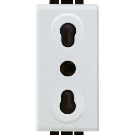 Presa 2p+t 10/16a 250vac bipasso lght