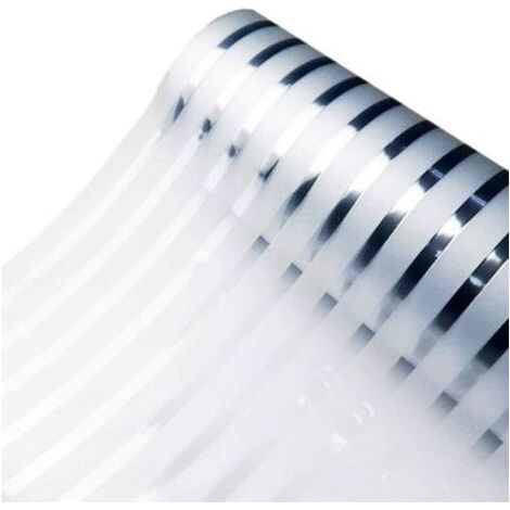 Film Fenetre Anti Regard Film Occultant Vitre Fenetre Film Opaque Vitre Film Electrostatique Vitre Effet Verre Mate pour Bureau Maison 45x200CM NPTERBL (1/4)