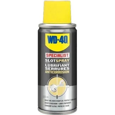 Lubricante wd40 specialist lock spray sin silicona sin grasa 100ml