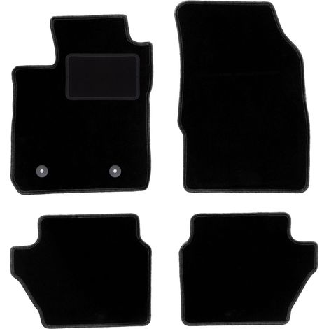 Tappetini in velluto nero per: Ford EcoSport MK2 crossover (2012-2017) (1/5)