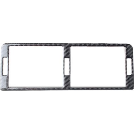 1 garniture de ventilation en fibre de carbone pour console centrale automobile - Série 3 E46 98-05 (1/5)