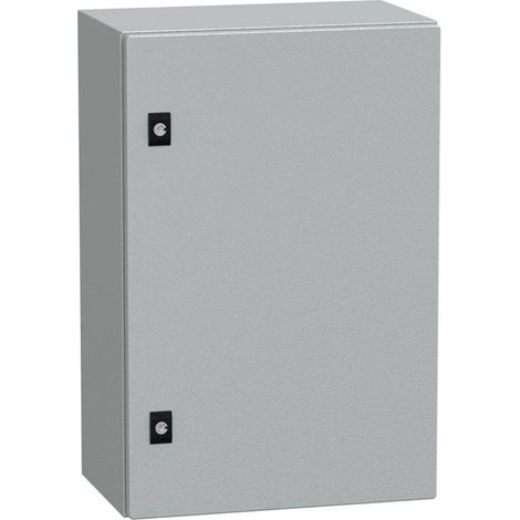 Spacial CRN - Armario metálico con placa de montaje – H600xA400xP250mm – fondo ciego - NSYCRN64250P