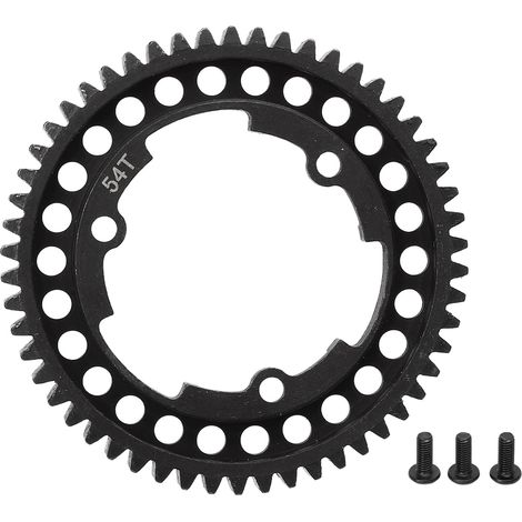 Engrenage droit en acier 54 dents, performances puissantes pour voiture télécommandée E Revo2.0 XO1 (1/5)