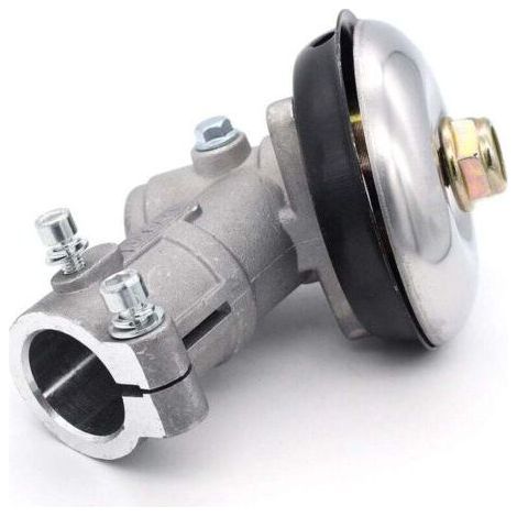 28-mm-Winkelgetriebe für Freischneider, universeller Freischneider-Getriebekopf, Rasenmähergetriebe für Rasentrimmer/Kettensägen (28 mm, 9-Zahn-Rundzahnung) (1/5)