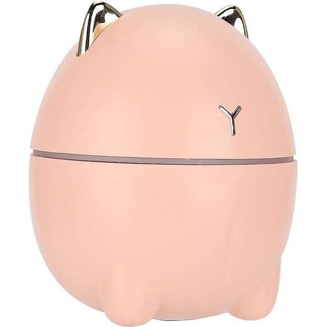 diffuseur D'huiles Essentielles 200 Ml, Mini Nbuliseur De Bureau Silencieux Humidificateur D'air Usb Mignon Chat Forme Aromathrapie Purificateur D (1/5)
