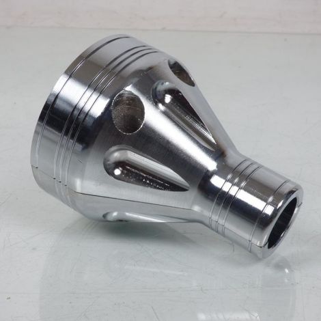 Couvre moyeu One pour Scooter Yamaha 500 Tmax 2008 à 2011 chromé (1/2)