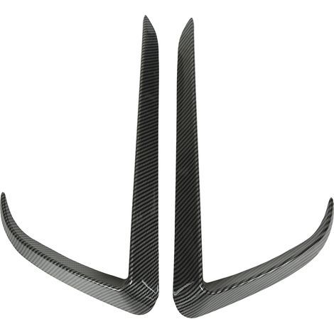 Couteau à Vent à Sourcils pour Phare Avant Couteau à Vent Sportif pour Pare-Chocs Avant pour 2020 à 2022 Design Exquis amélioré avec Lisse pour Garniture Extérieure de (2) (1/5)