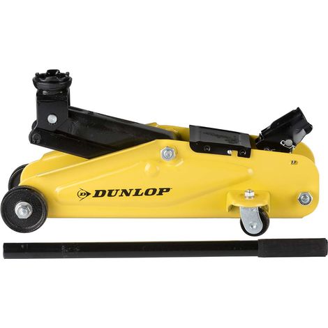 Cric Rouleur 2T DUNLOP - Cric Compact & Puissant, Capacité 2T, Maniable, Sécurisé, Entretien & Réparation
