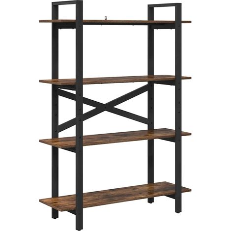 Maison Exclusive - Bücherregal Geräucherte Eiche 100 x 33,5 x 140