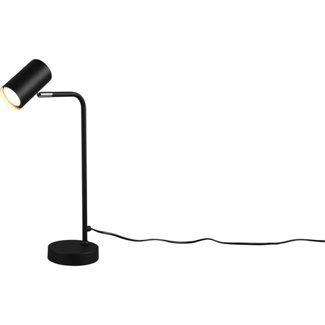 Lampada tavolo da Interno a Led in Metallo Nero Opaco (1/2)
