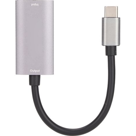 Carte de Capture Vidéo Portable 4K USB-C vers HDMI pour PS4 et Jeux en Full HD (1/5)