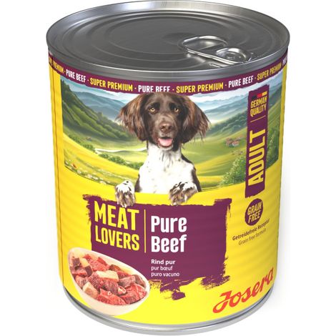Josera Meatlovers Hundenassfutter Adult 800 g Rind