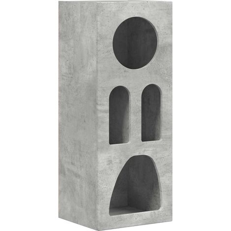 Maison Exclusive - Aparador Gris Concreto 40 x 35 x 100.5 cm Made