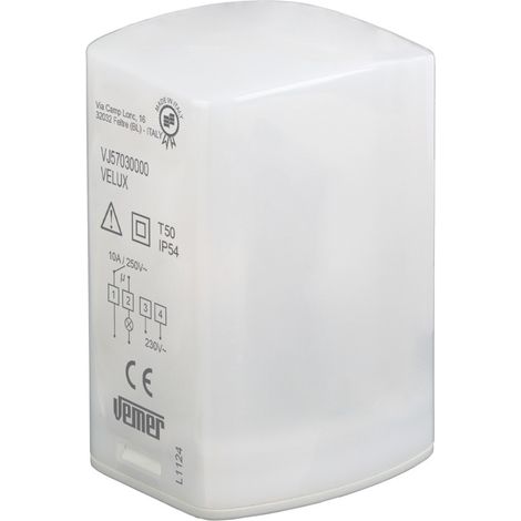 Interrupteur crépusculaire Velux mural 230V (1/2)