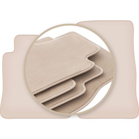 PREMIUM beige Fußmatten für: Chevrolet Camaro VI Coupé 2015-2020 (1/5)