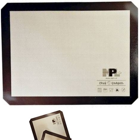 TAPETE DE SILICONA PARA HORNEAR 40 x 30 cm SILICONA ANTIADHERENTE UNIVERSAL (1/4)