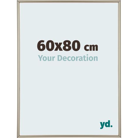 yd. - Cadre photo 60x80 - Champagne - Plastique - Annecy