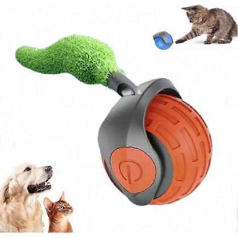 Speedy Tail 2.0 interaktives Katzenspielzeug, lustiger automatischer Teaser, stimuliert den Jagdinstinkt, ideal für aktive Katzen, faszinierende Drehbewegung. (1/5)