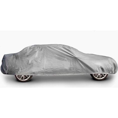 Werka Pro – Housse de protection doublée pour voiture berline – Matière extérieure PEVA 100% – Étanche et résistante aux rayures – Installation facile