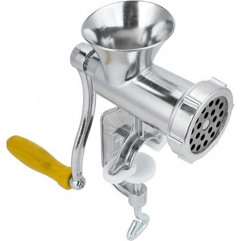 Picadora de carne manual de aleación de aluminio para uso doméstico, utensilio de cocina para moler pimienta y especias. (1/5)