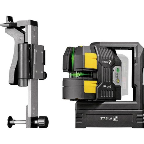 Laser a piombo Stabila LAX 500 G, sistema a 12 V, 5 pezzi senza batteria e caricatore CAS (1/5)