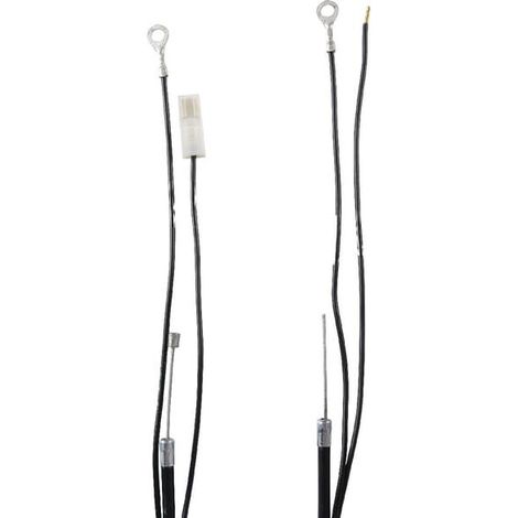 Cable de mando del carburador con cable trenzado para cablear AS 26AH9 AS-MOTOR E06114ASM (1/2)