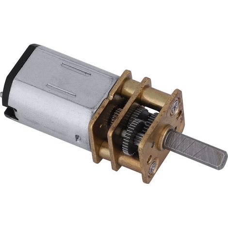 Neuer N20 DC3V 6V 12V 50-2000RPM Drehzahlreduzierungs-Gleichstrommotor mit Metallgetriebe (1/5)